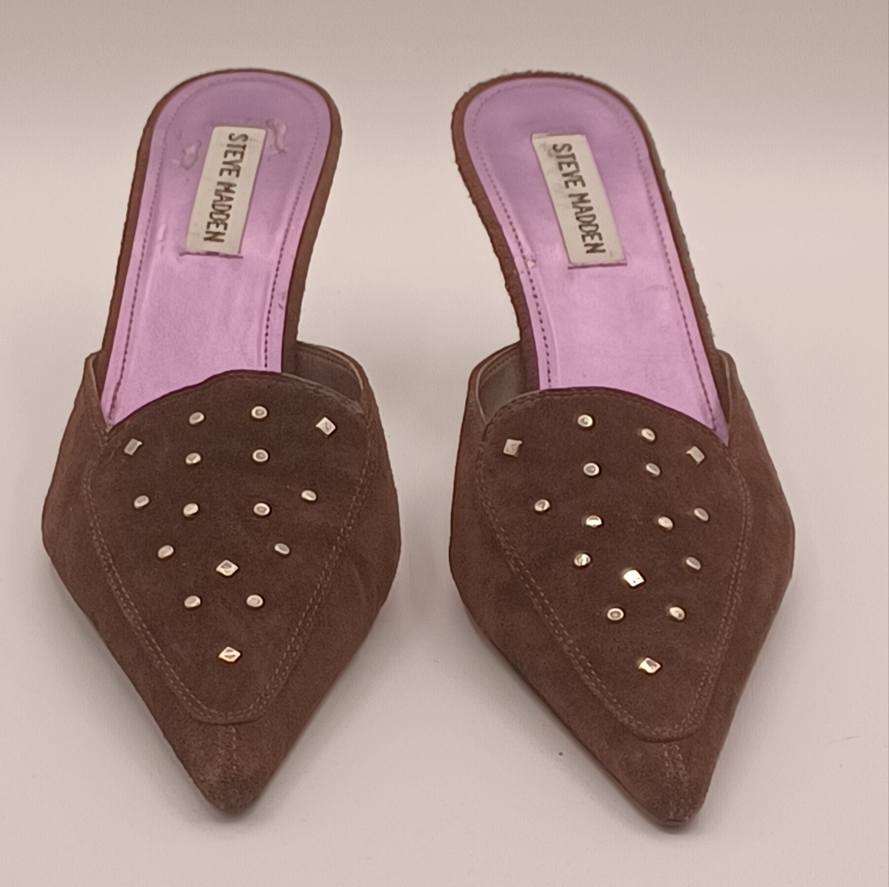 Steve Madden P-Nora Suede Mules